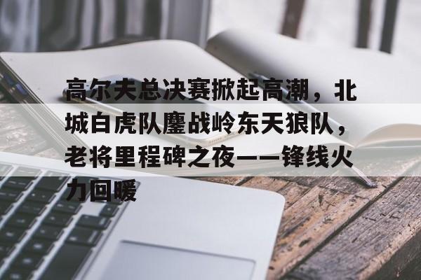 爱游戏入口包含高尔夫总决赛掀起高潮，北城白虎队鏖战岭东天狼队，老将里程碑之夜——锋线火力回暖的词条